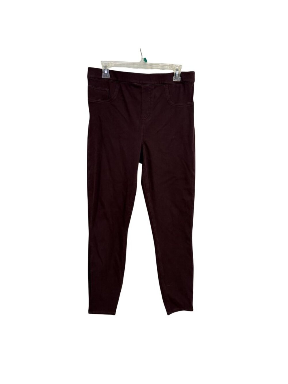 SPANX Jean-ish Leggings Eggplant Color Size XL